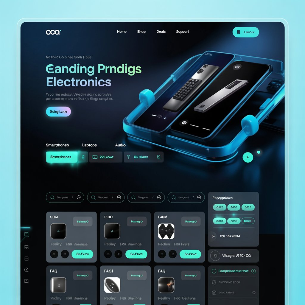 Tech Gadgets template preview