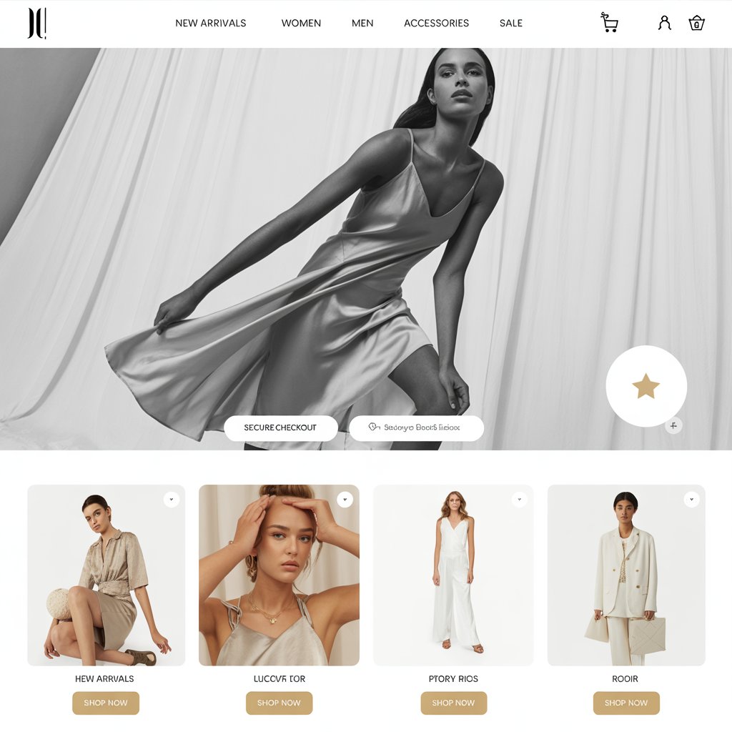 Luxury Fashion template preview